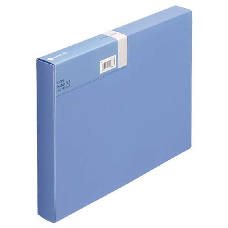 エスコ EA762CF-328 A4/310x35x240mmハンドファイル(ブルー) 1個(ご注文単位1個)【直送品】