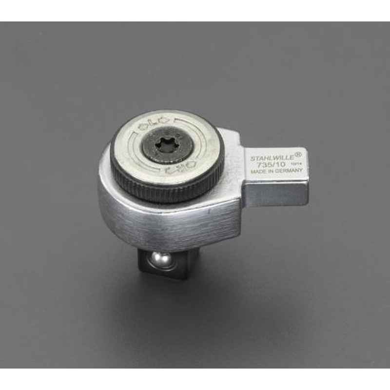 エスコ EA723ST-104 1/2”DR［トルクレンチ用]ラチェットヘッド 1個（ご注文単位1個）【直送品】