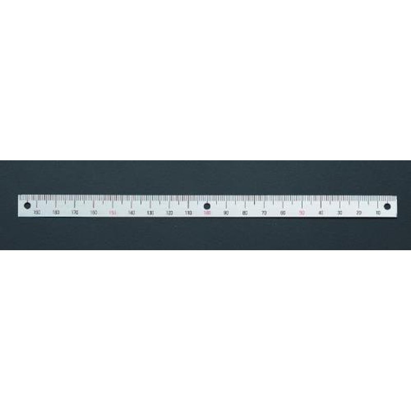 エスコ EA948J-142 100mm［左方向/上目盛]スケール(ネジ止付) 1個（ご注文単位1個）【直送品】
