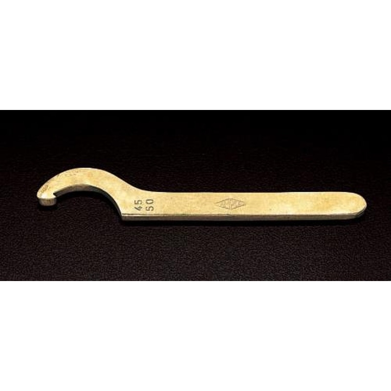 エスコ EA642KU-75 68-75mmフックレンチ(ノンスパーキング) 1個(ご注文単位1個)【直送品】