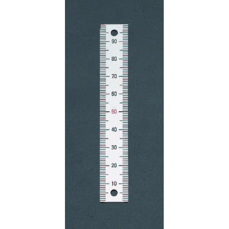 エスコ EA948J-232 100mm［垂直/上方向]スケール(ネジ穴付) 1個（ご注文単位1個）【直送品】