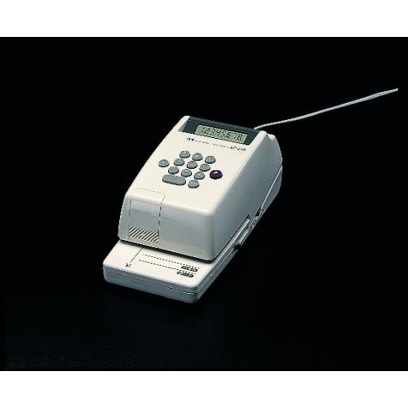 エスコ EA761MA 110x230x95mm/8桁チェックライター(電子) 1個(ご注文単位1個)【直送品】