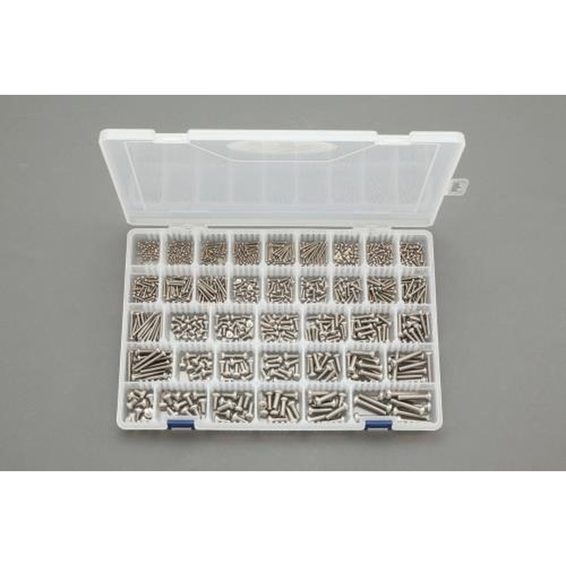 エスコ EA949AD-81 M2-M6鍋頭小ねじセット(ステンレス製) 1個（ご注文単位1個）【直送品】