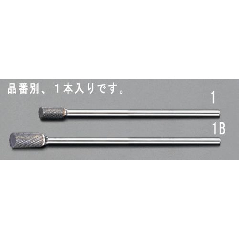エスコ EA819JL-1B 12x25x175mm/6mm軸超硬カッター 1個（ご注文単位1個）【直送品】