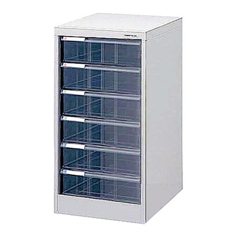 エスコ EA954FD-36 277x336x622mm/深6段キャビネット(トレー型) 1個(ご注文単位1個)【直送品】