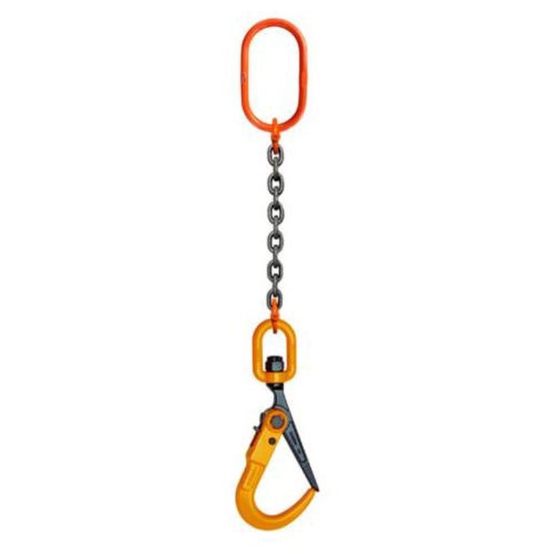 エスコ EA981VZ-12 3.0tx1.5mスリングチェーン(1本懸/特大マスターリンク付) 1個(ご注文単位1個)【直送品】