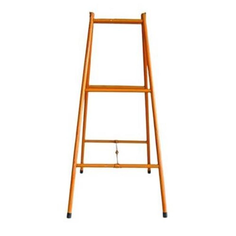 エスコ EA903-102 1200mmパイプ脚立(オレンジ塗装) 1個（ご注文単位1個）【直送品】