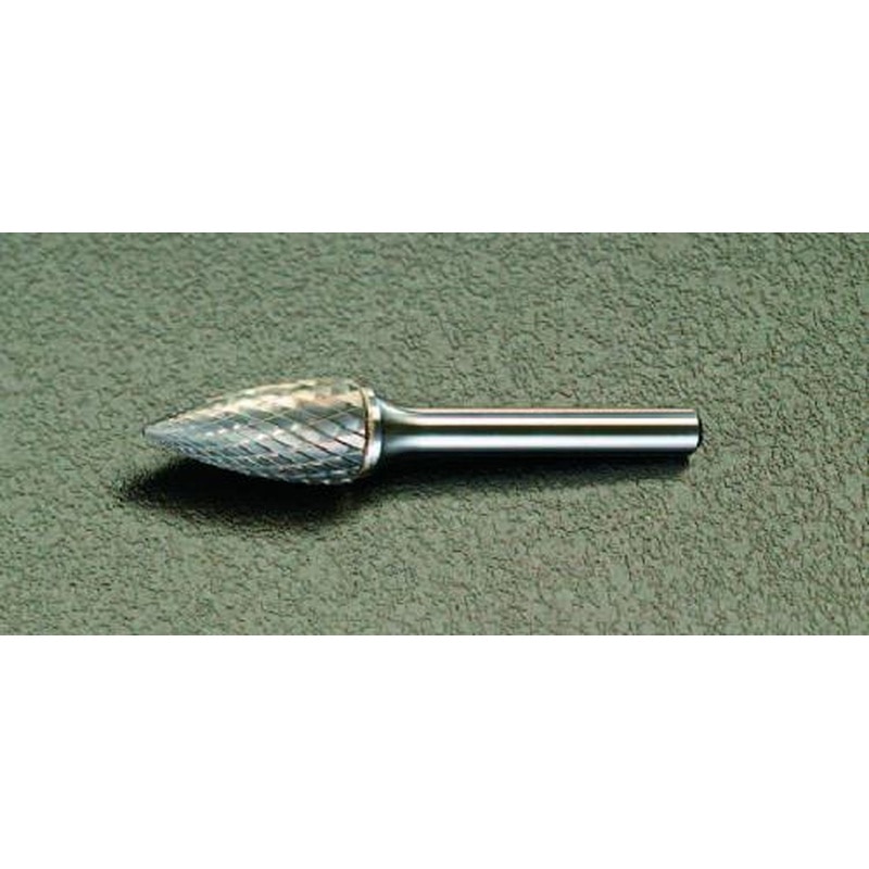 エスコ EA819JF-212 12x25mm/6mm軸超硬カッター(鉄・鋳物用) 1個(ご注文単位1個)【直送品】