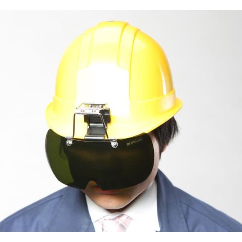 エスコ EA800KA-2 #4ヘルメット取付めがね 1個（ご注文単位1個）【直送品】