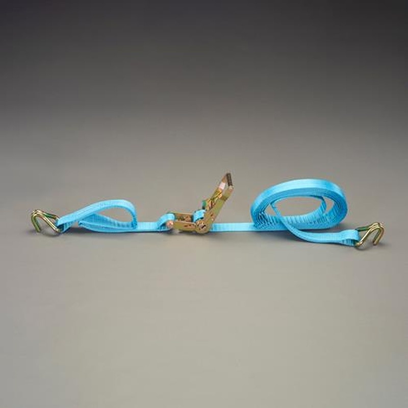 エスコ EA982AC-79 58mmx10m/2tベルト荷締機(ラチェット式/両端フック) 1個(ご注文単位1個)【直送品】