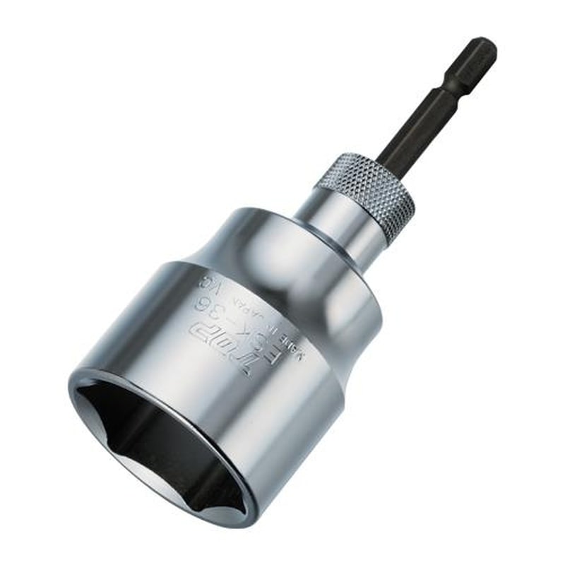エスコ EA612BG-36 36mm電ドルソケット(高耐久/ビット交換式) 1個（ご注文単位1個）【直送品】