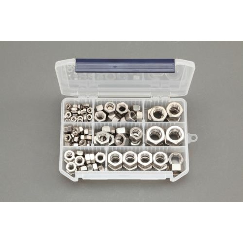 エスコ EA949LS-18 M6-M20六角ナットセット(ステンレス製) 1個（ご注文単位1個）【直送品】