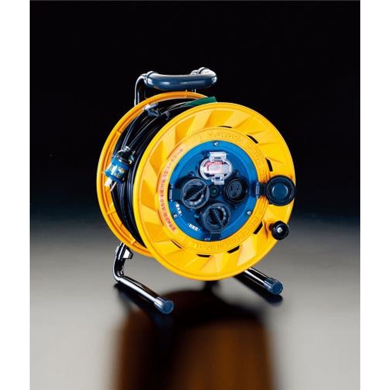 エスコ EA815DD AC100V/15A/30mコードリール(漏電遮断/防雨型) 1個（ご注文単位1個）【直送品】