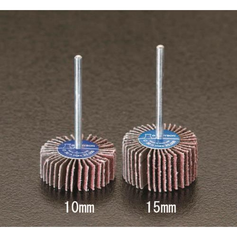 エスコ EA819AD-32A #4030x15mm/3mm軸フラップホイール 1個(ご注文単位1個)【直送品】