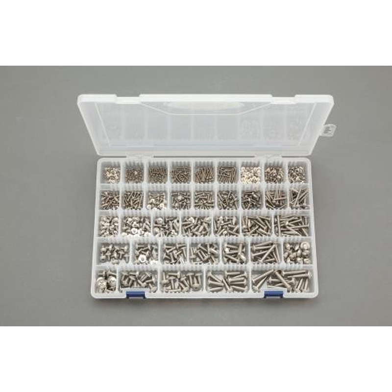 エスコ EA949AD-83 M2-M6トラス頭小ねじセット(ステンレス製) 1個（ご注文単位1個）【直送品】