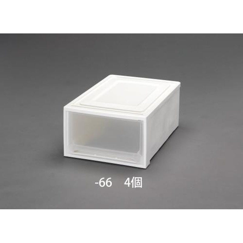 エスコ EA506L-66 390x530x230mm引出し式収納ケース(4個) 1個(ご注文単位1個)【直送品】