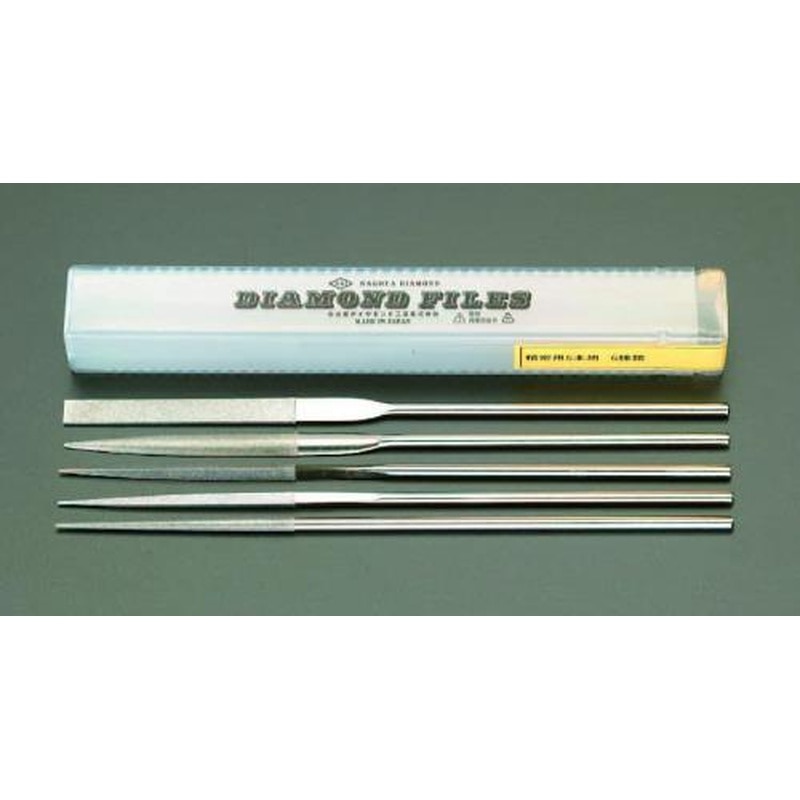 エスコ EA826NA-5 200mm/#150ダイヤモンドヤスリ(精密・5種・5本組) 1個(ご注文単位1個)【直送品】