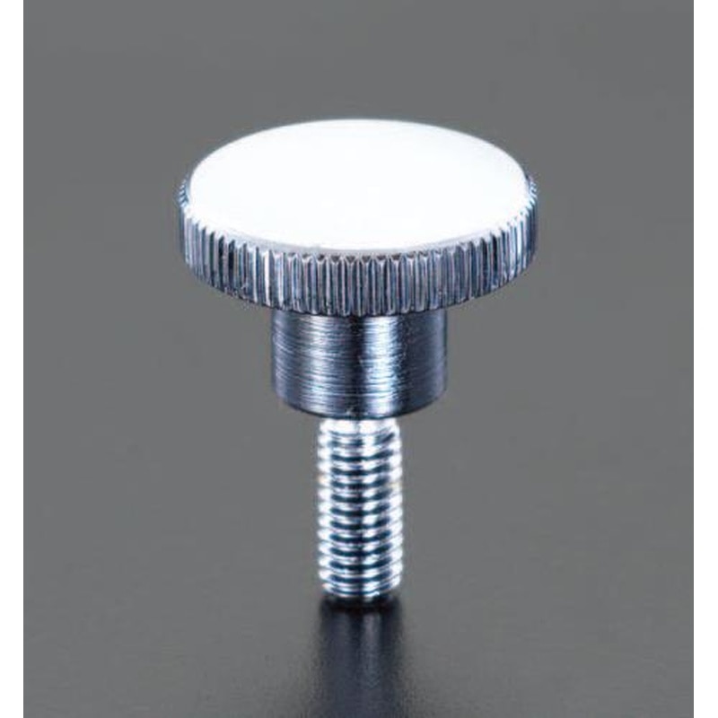 エスコ EA948BY-8 24xM6x20mm［S35C]雄ねじノブ 1個（ご注文単位1個）【直送品】