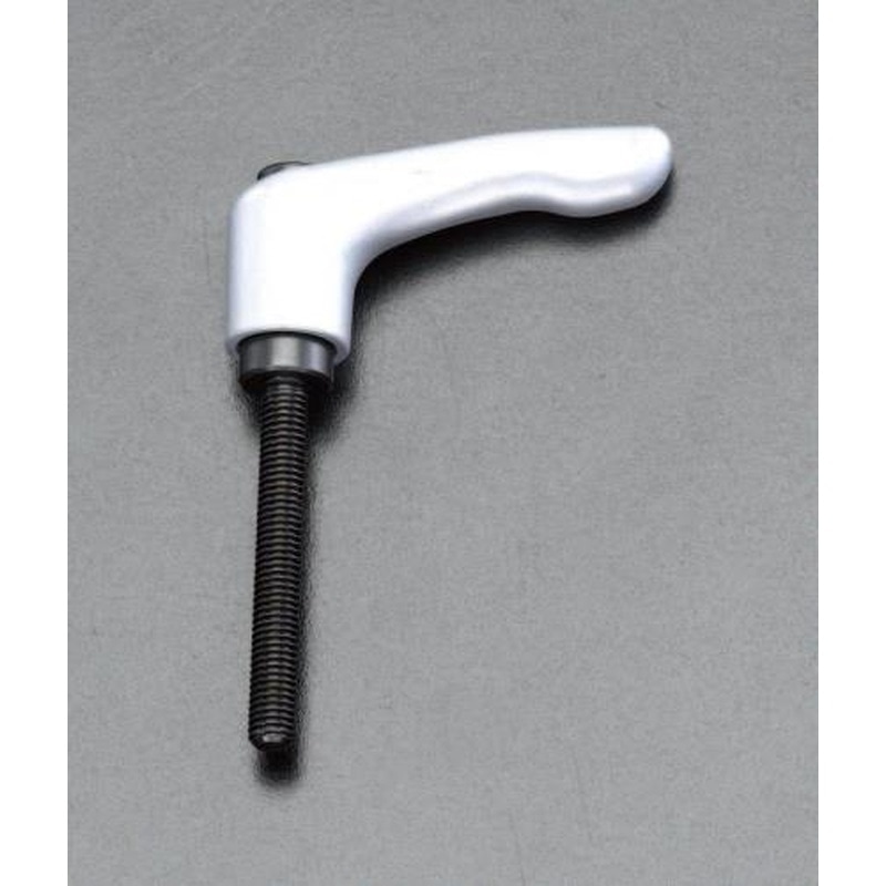 エスコ EA948C-116 M6x40mm雄ねじクランプレバー(シルバー) 1個（ご注文単位1個）【直送品】