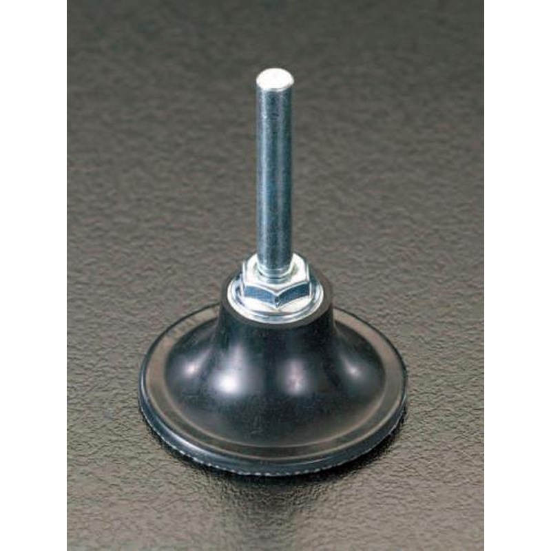 エスコ EA819kg-13 38mm/6mm軸ラバーホルダーパッド(雄) 1個（ご注文単位1個）【直送品】