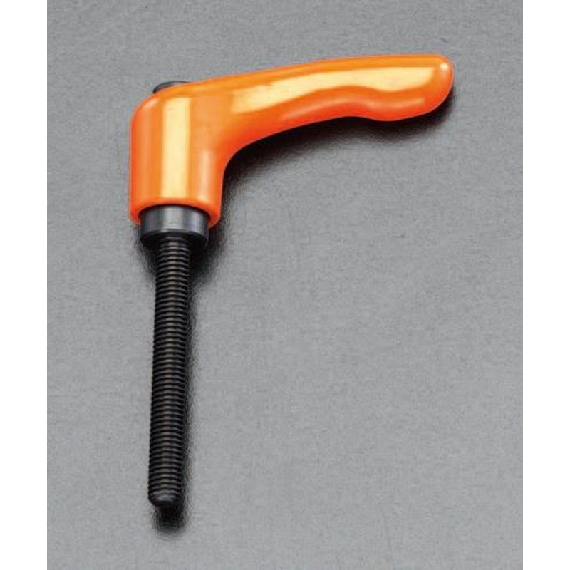 エスコ EA948CB-134 M10x40mm雄ねじクランプレバー(オレンジ) 1個（ご注文単位1個）【直送品】