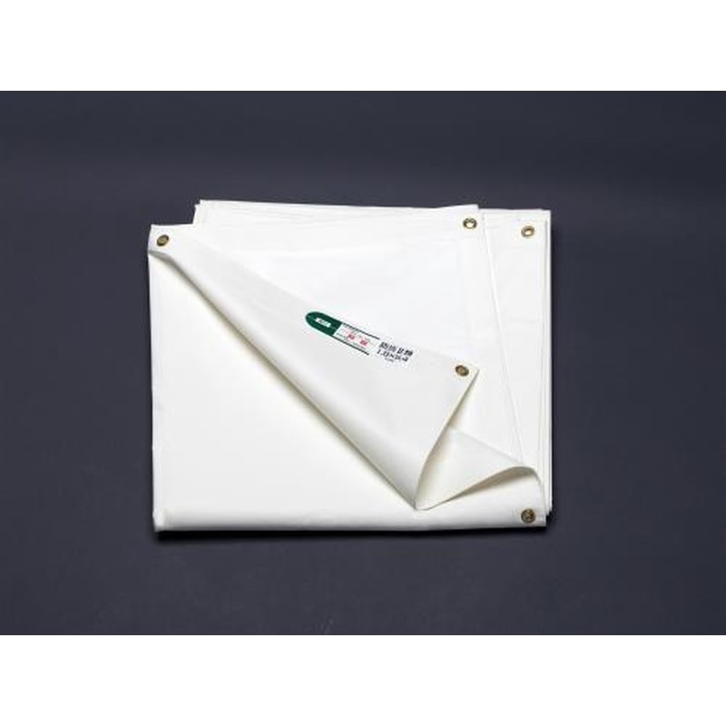 エスコ EA911YB-2 2.7x3.6m防炎養生シート 1個（ご注文単位1個）【直送品】