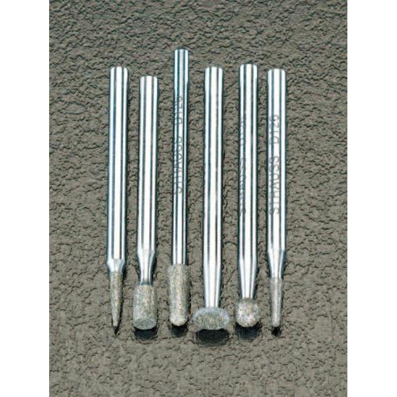 エスコ EA819SY-33 6本組ダイヤモンドバー(3mm軸) 1個(ご注文単位1個)【直送品】