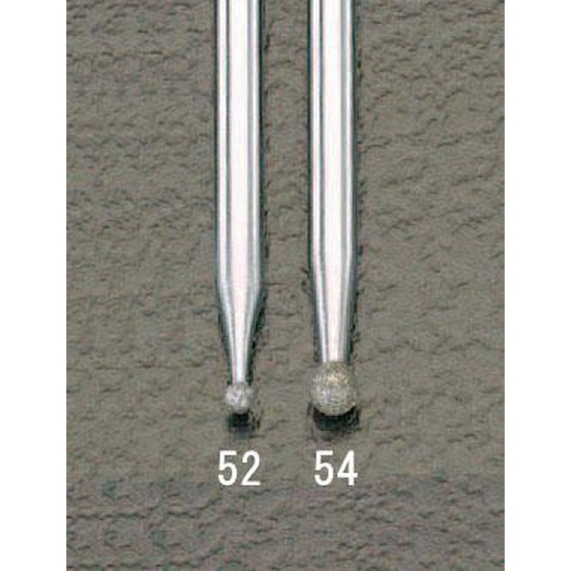 エスコ EA819DG-54 φ2.9mm/44.5mmダイヤモンドバ-(丸/3mm軸) 1個(ご注文単位1個)【直送品】