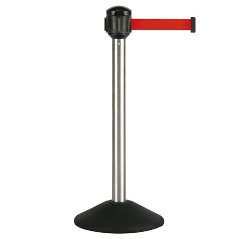 エスコ EA983FT-912 380x926mmガイドポール(屋外対応/赤) 1個(ご注文単位1個)【直送品】