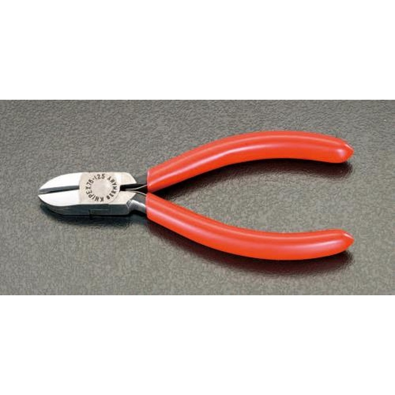 エスコ EA535KA-1 125mm精密用ニッパー 1個（ご注文単位1個）【直送品】