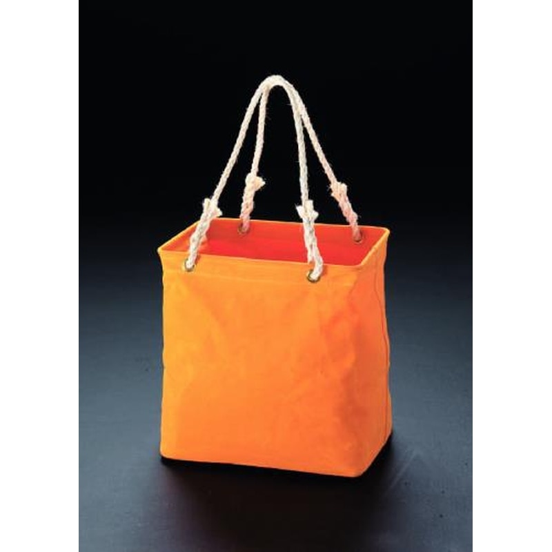 エスコ EA925MB-33 350x250x350mm電工角バケツ(橙) 1個（ご注文単位1個）【直送品】