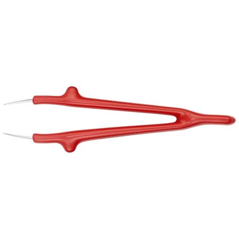 エスコ EA640K-4 130mmピンセット(絶縁) 1個（ご注文単位1個）【直送品】