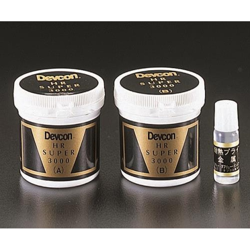 エスコ EA934DG 500gセット耐熱・補修パテ(ガラスクロス付属) 1個(ご注文単位1個)【直送品】