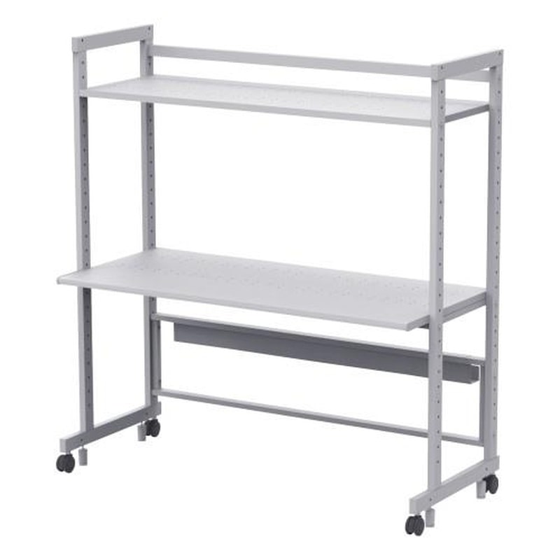 エスコ EA954HC-585 1418x620x1500mmパソコンラック 1個（ご注文単位1個）【直送品】