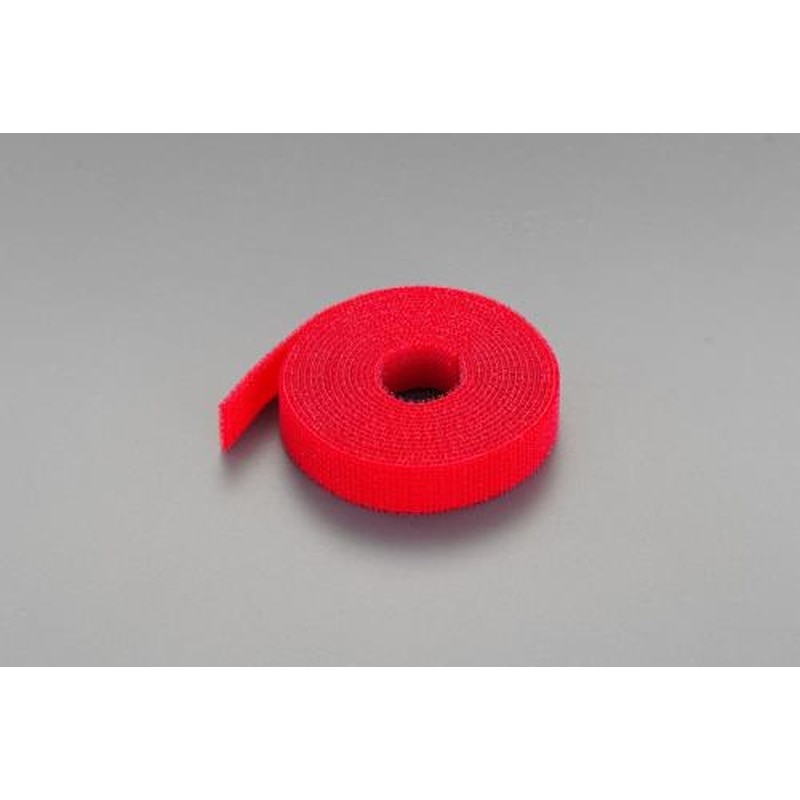 エスコ EA944MA-3 20mmx3.0m両面マジック結束バンド(赤) 1個（ご注文単位1個）【直送品】