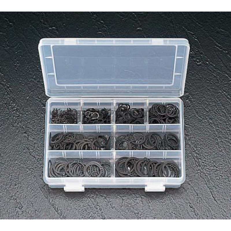 エスコ EA949DA 7-20mm軸用スナップリングセット 1個（ご注文単位1個）【直送品】