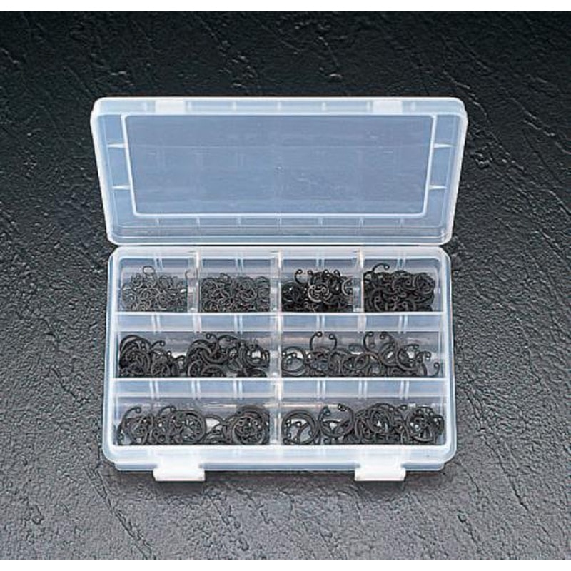 エスコ EA949DB 6-26mm穴用スナップリングセット 1個（ご注文単位1個）【直送品】