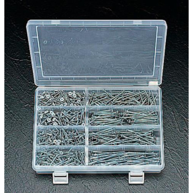 エスコ EA949EC 3.5x22-3.8x65mm軽天用ビスセット/ユニクロメッキ 1個(ご注文単位1個)【直送品】