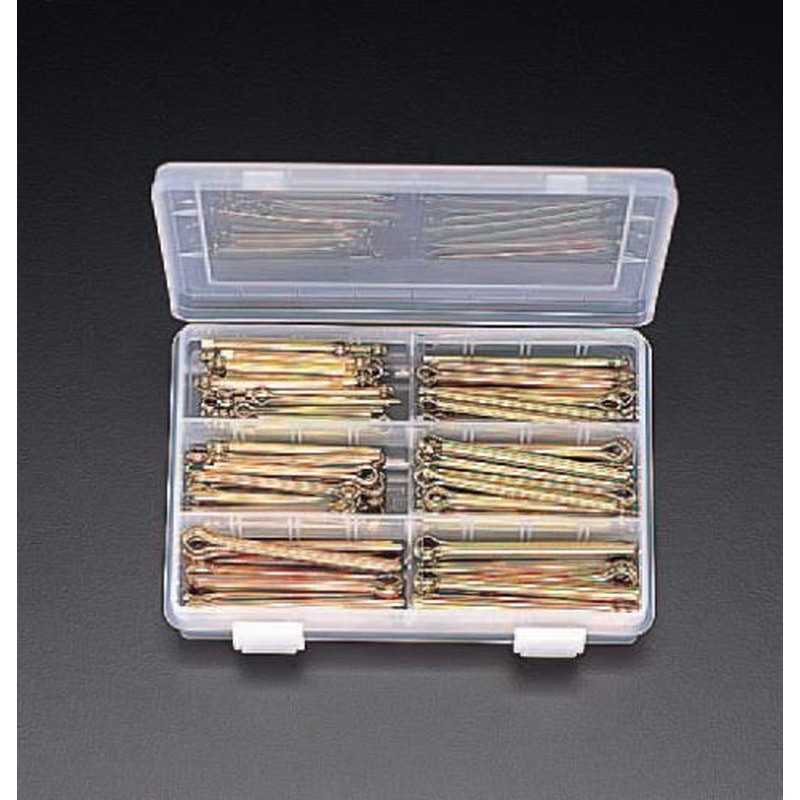 エスコ EA949WR 5.0-8.0mm割ピンセット(クロメートメッキ) 1個（ご注文単位1個）【直送品】