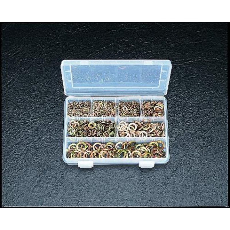 エスコ EA949WS M3-M12スプリングワッシャーセット 1個（ご注文単位1個）【直送品】