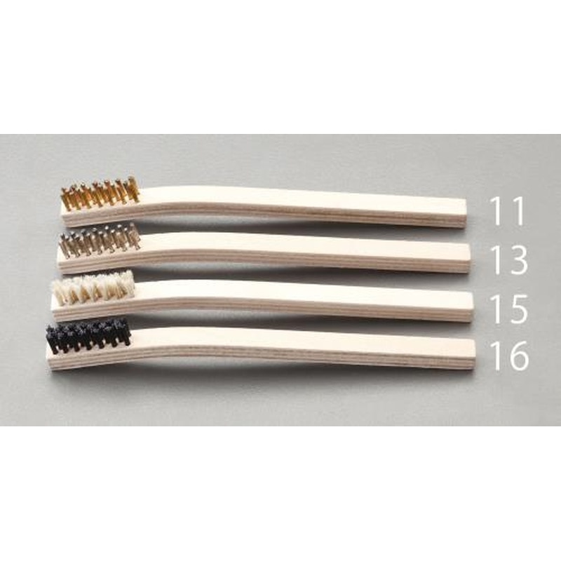 エスコ EA109BA-16 11x200mm柄付ブラシ(ナイロン) 1個(ご注文単位1個)【直送品】