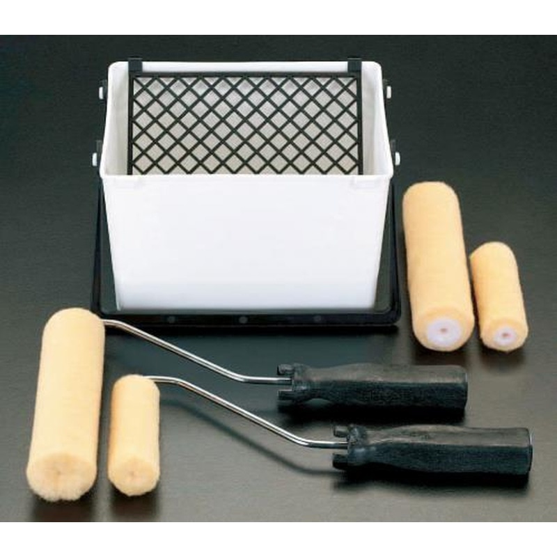 エスコ EA109N-100B 塗装用具セット 1個（ご注文単位1個）【直送品】