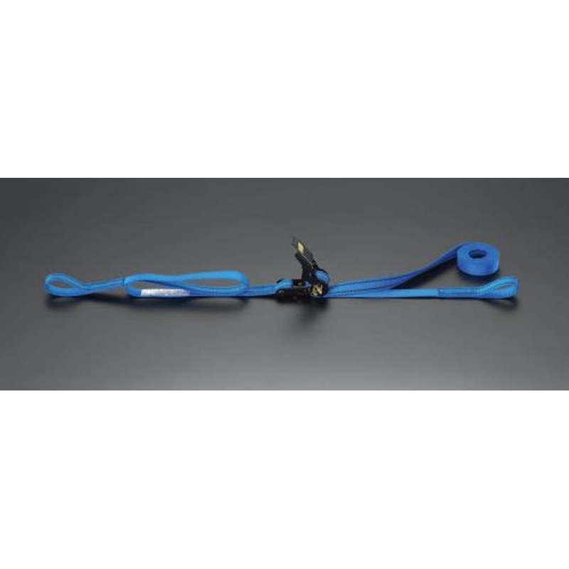 エスコ EA982RC-5 25mmx6.0m/200kgベルト荷締機(ラチェット式) 1個（ご注文単位1個）【直送品】