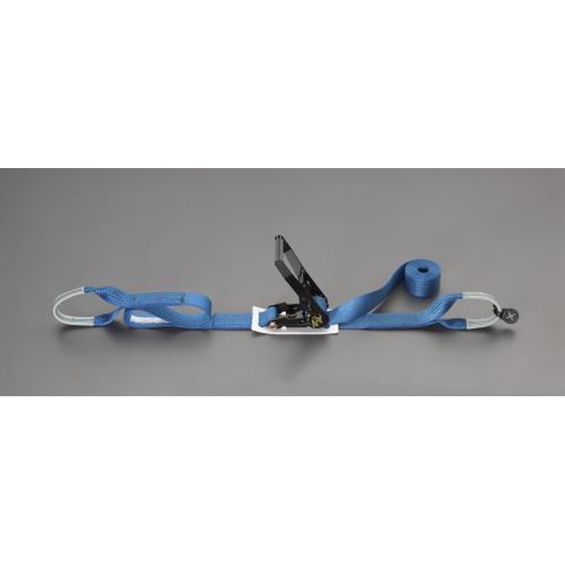 エスコ EA982RD-5 50mmx6.0m/500kgベルト荷締機(ラチェット式) 1個（ご注文単位1個）【直送品】