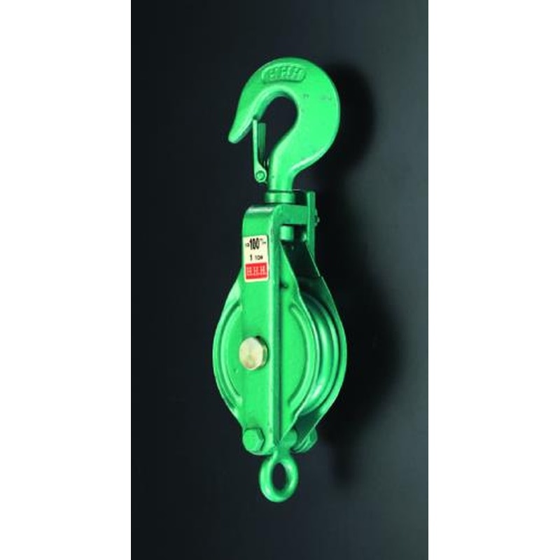 エスコ EA987HA-150A 150mm強力型滑車(1車) 1個(ご注文単位1個)【直送品】