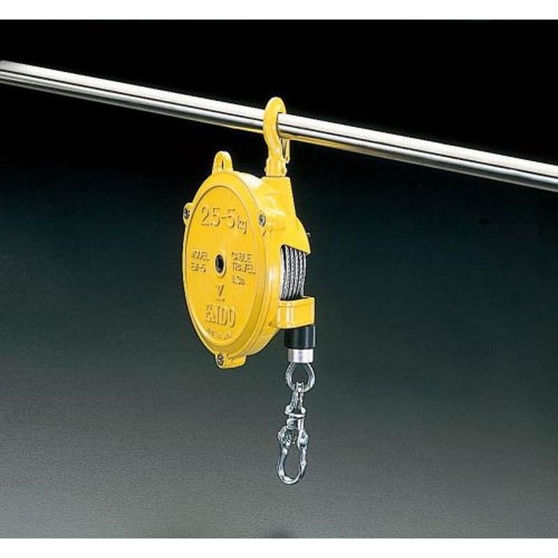 エスコ EA987ZB-5 2.5-5.0kg/1.3mスプリングバランサー 1個（ご注文単位1個）【直送品】