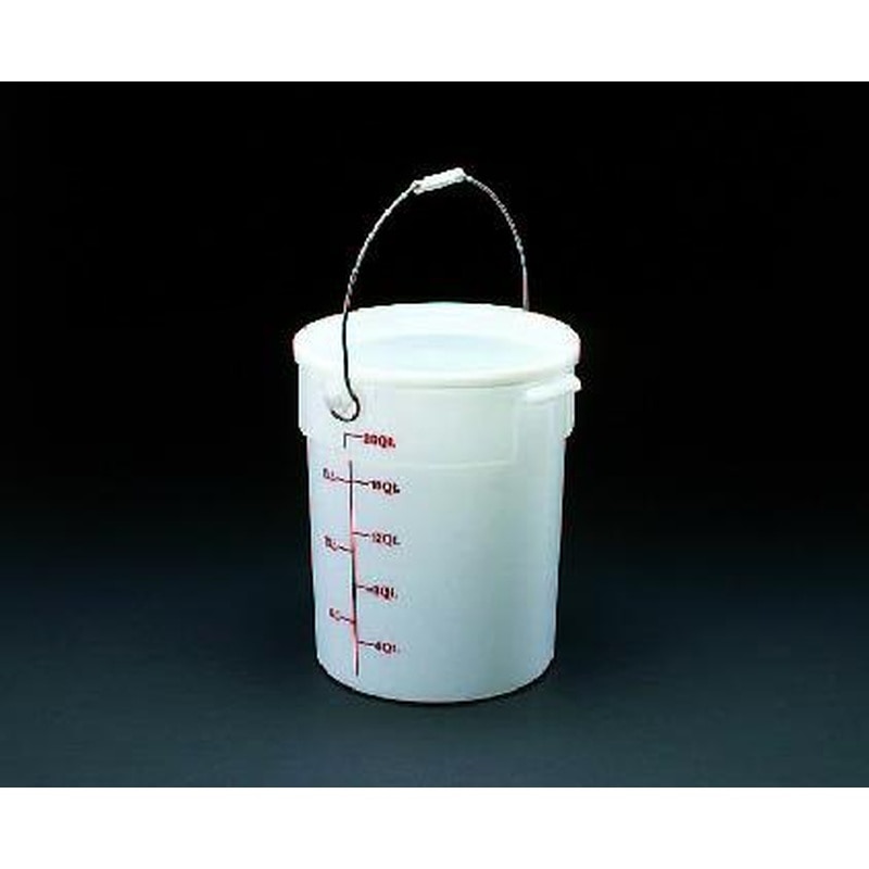 エスコ EA991PC-20 20L目盛付ポリバケツ 1個（ご注文単位1個）【直送品】
