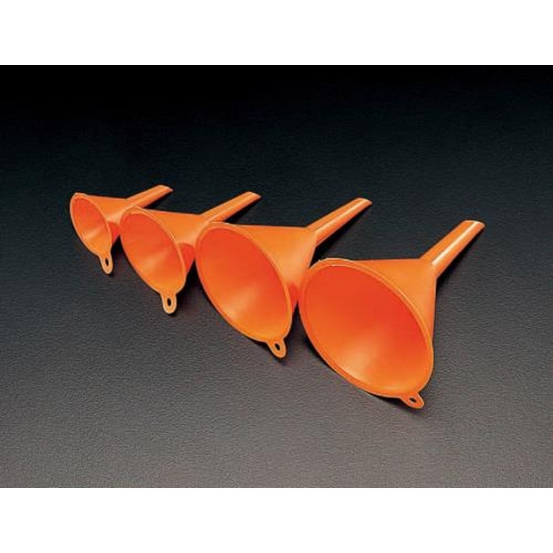 エスコ EA992BB-4 φ50-120mm/4個組じょうご(耐油) 1個（ご注文単位1個）【直送品】