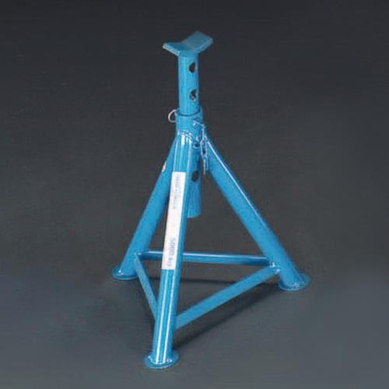 エスコ EA993DA-5 5.0ton/380-580mmAxleスタンド 1個(ご注文単位1個)【直送品】