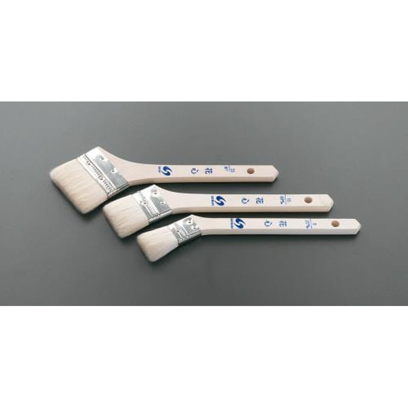 エスコ EA109M-2 3本組万能刷毛 1個（ご注文単位1個）【直送品】